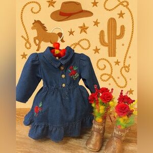 Cowgirl Theme Centerpiece For Baby Shower, Little Girl Birthday